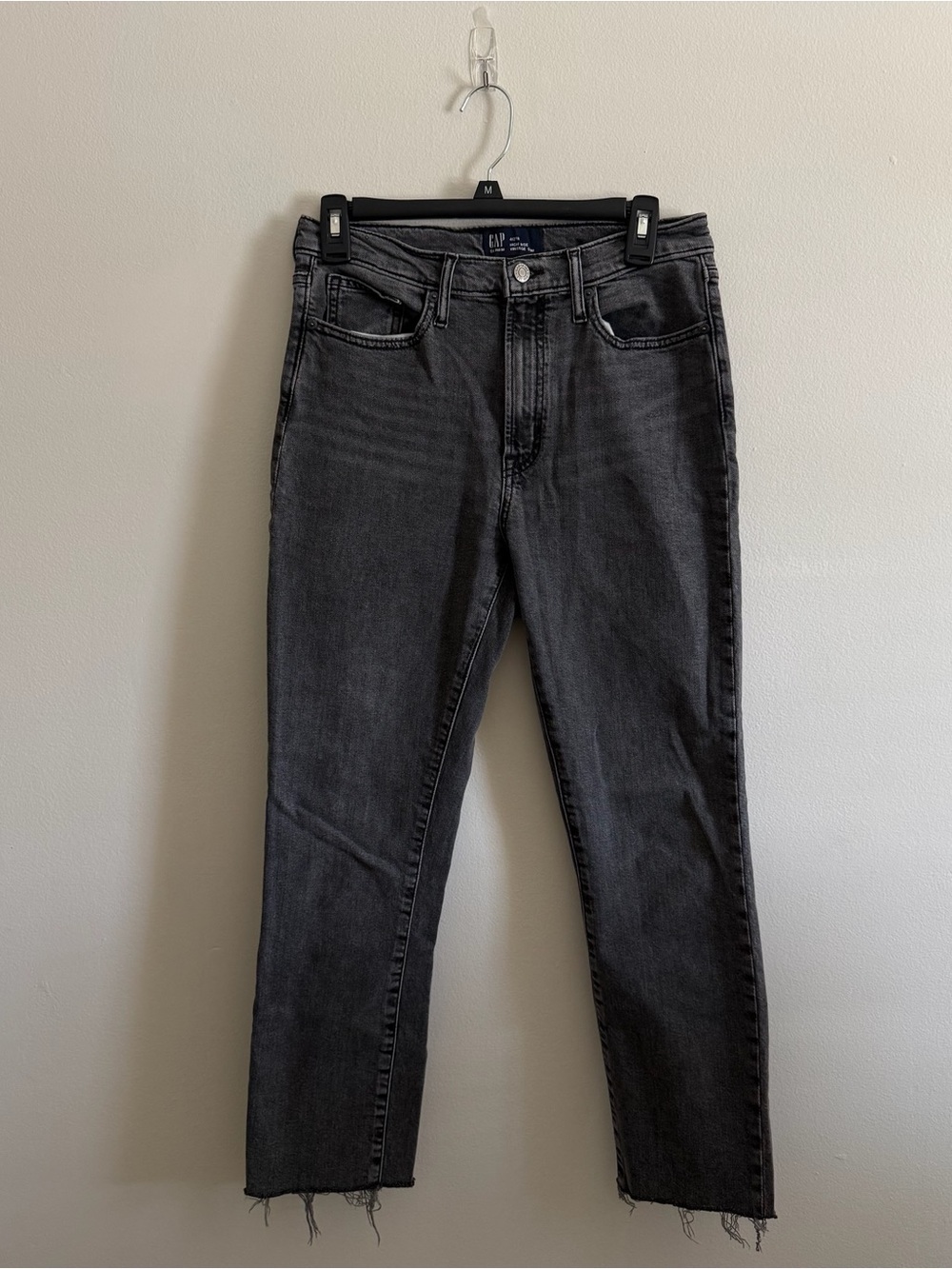GAP Women’s Charcoal Slim Straight Jeans